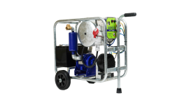 Mobile battery-powered milking vacuum unit MOOTECH 380E ECO SMART